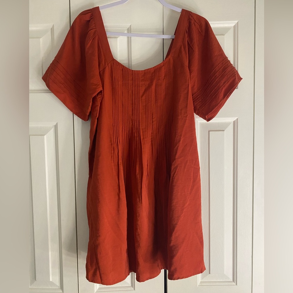 Madewell Rust Mini Dress